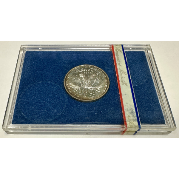 100 FRANCS COMMEMORATIVE (1984) Marie...