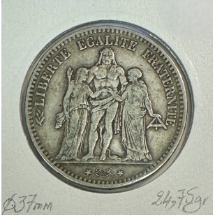 5 FRANCS HERCULE - 1877K - Pièce de monnaie en Argent //... 2