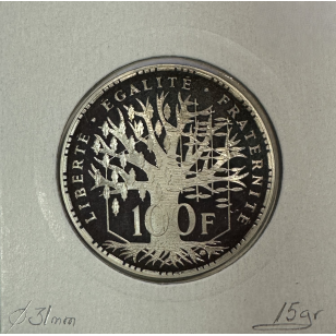 100 FRANCS PANTHEON - 1998 - Pièce de monnaie en Argent... 2