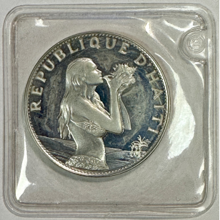 HAITI - 50 GOURDES 1973 - Pièce de Monnaie en Argent //...