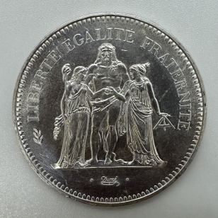 50 FRANCS HERCULE (1974) Pièce de monnaie en Argent //... 2