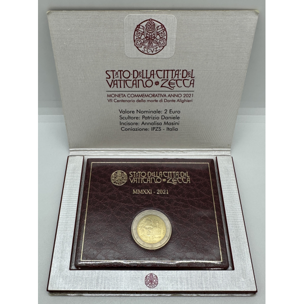 Vatican - 2 Euro en Coffret Brillant...