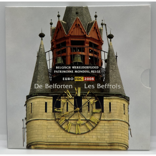 Belgique - Coffret FDC - Les Euros de l'Année 2008 - LES...