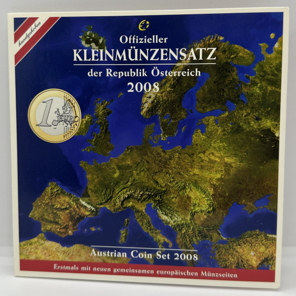 Autriche - Coffret BU - Les Euros de...