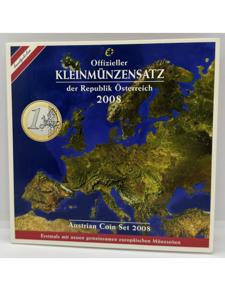 Autriche - Coffret BU - Les Euros de l'Année 2008