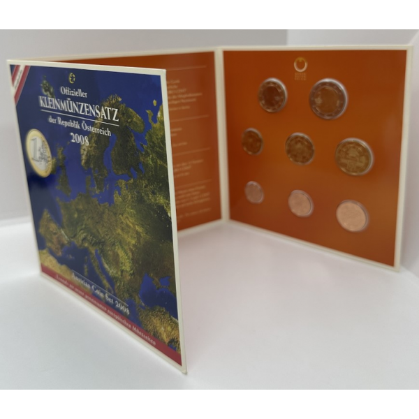 Autriche - Coffret BU - Les Euros de...