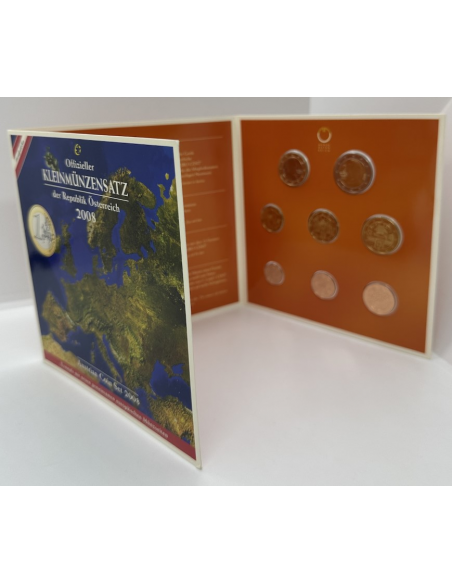 Autriche - Coffret BU - Les Euros de l'Année 2008