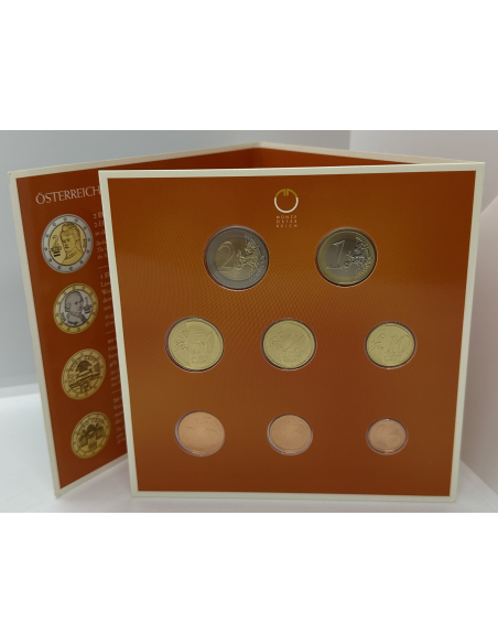 Autriche - Coffret BU - Les Euros de l'Année 2008