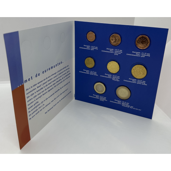 PAYS-BAS - SERIE COMPLETE D'EURO DE...
