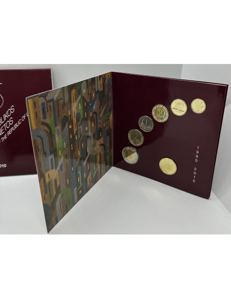 Lituanie - Coffret Brillant Universel 2010