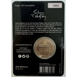 MINI-MEDAILLE - JETON - la Monnaie de Paris 2019 //... 2