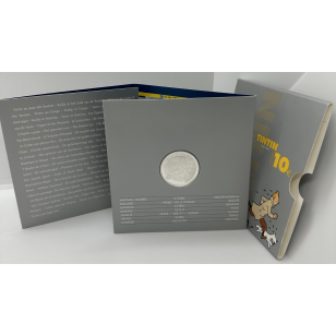 BELGIQUE - 10 EURO 2004 - TINTIN HERGE - Pièce en Argent... 2