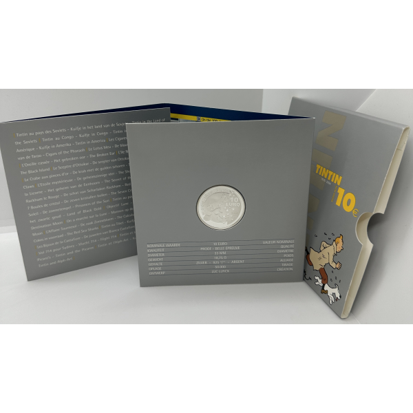 BELGIQUE - 10 EURO 2004 - TINTIN...