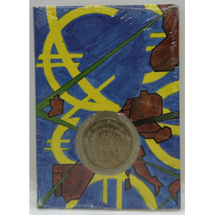 FRANCE - 1/4 Euro 2002 (PREMIERE PIECE CREE PAR DES...