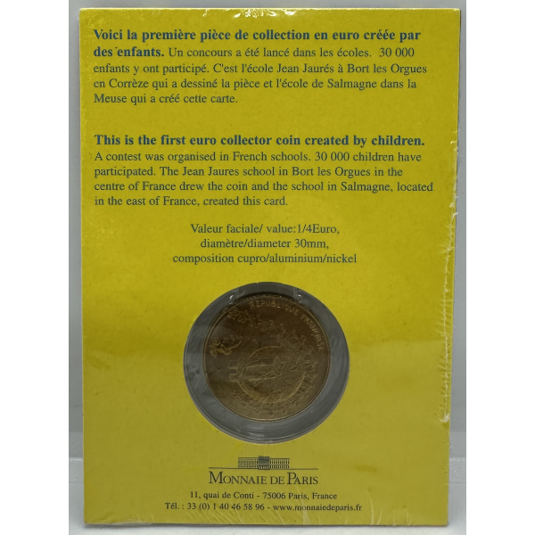 FRANCE - 1/4 Euro 2002 (PREMIERE...