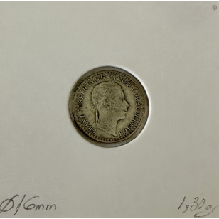 AUTRICHE - 5 KREUZER 1859M - Pièce de Monnaie en Argent... 2