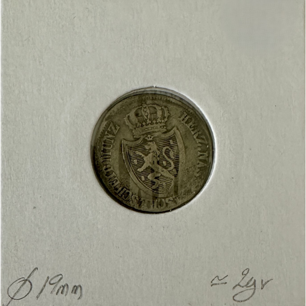 ALLEMAGNE - 1/4 Kreuzer 1812 - Pièce...