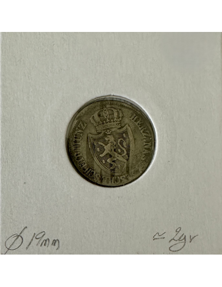 ALLEMAGNE - 1/4 Kreuzer 1812 - Pièce de Monnaie en Cuivre // Qualité : TB