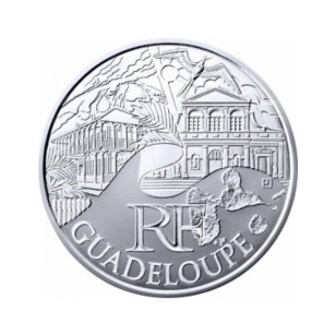 Guadeloupe 2011 - 10 Euro des Régions en Argent
