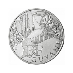 Guyane 2011 - 10 Euro des Régions en Argent