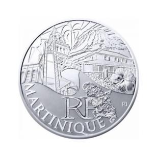 Martinique 2011 - 10 Euro des Régions en Argent