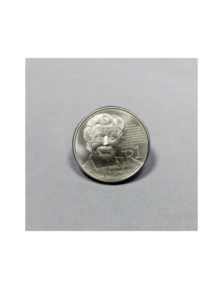 AFRIQUE DU SUD - 1 RAND (2011) Monnaie en Argent - Qualité : BU // J.M Coetzee