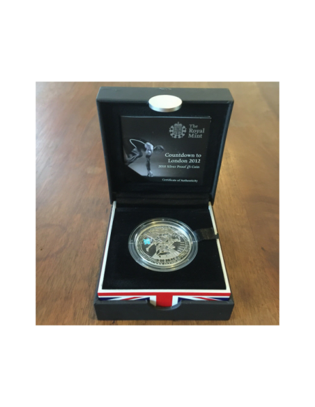 ROYAUME-UNI - 5 LIVRES 2010 (J.O) Pièce Commémorative en Argent // Qualité : BE