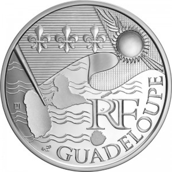 Guadeloupe 2010 - 10 Euro des Régions...