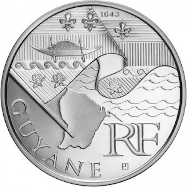 Guyane 2010 - 10 Euro des Régions en...