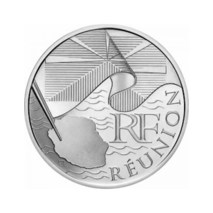 Réunion 2010 - 10 Euro des Régions en Argent