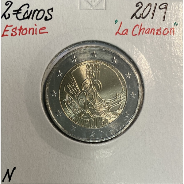 Estonie - 2 Euro 2019 - Festival de...