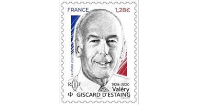 L’hommage à Valéry Giscard d’Estaing avec un timbre commémoratif