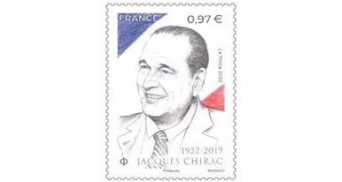 Jacques Chirac, un timbre commémoratif à son effigie